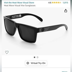 Men’s Heatwaves NOT polarized.  Flag design on sides